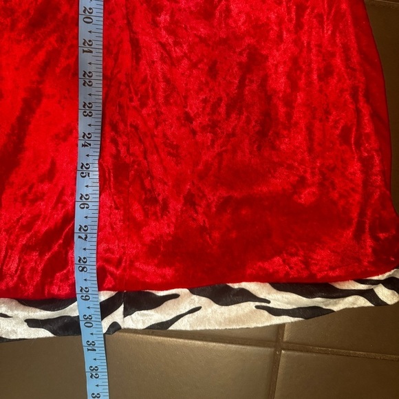 COSTUME RED HOT MAMA Sexy Women’s Halloween Size M Escort Pretty Woman Dress EUC - Picture 7 of 14